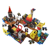 Mattel hot wheels arena smashers main event bone shaker's ultimate crush yard - afbeelding 3