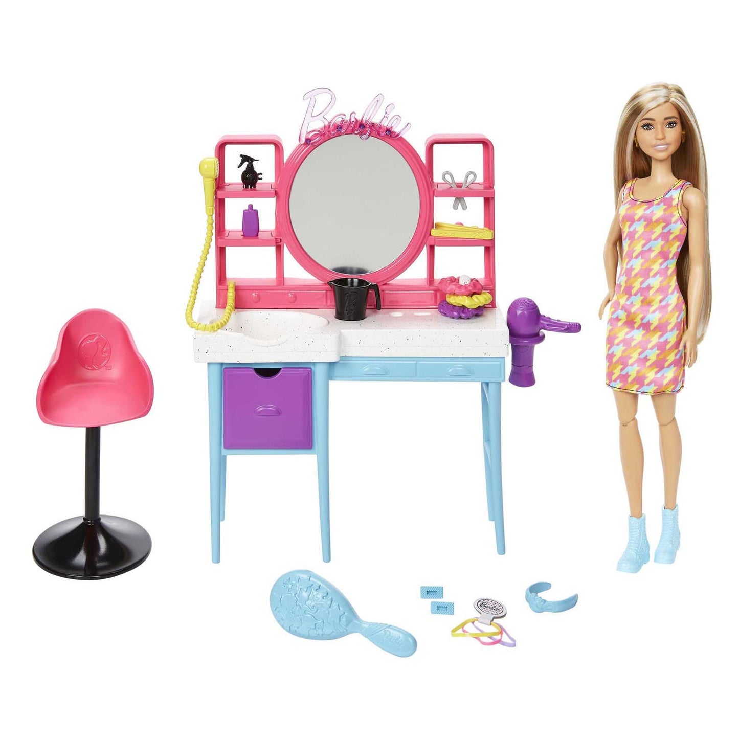 Mattel Pop Pop Total Hair Salon Play Set