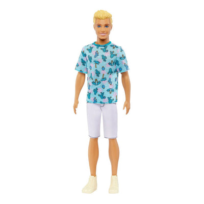 Mattel Ken Fashionista Pop Blauw Shirt