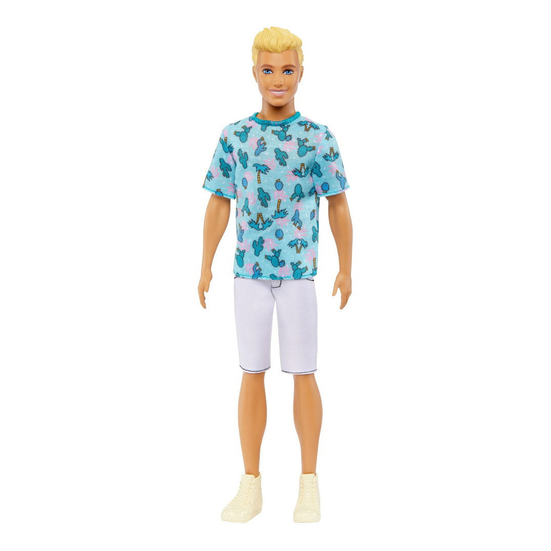 Mattel Ken Fashionista Pop Blauw Shirt