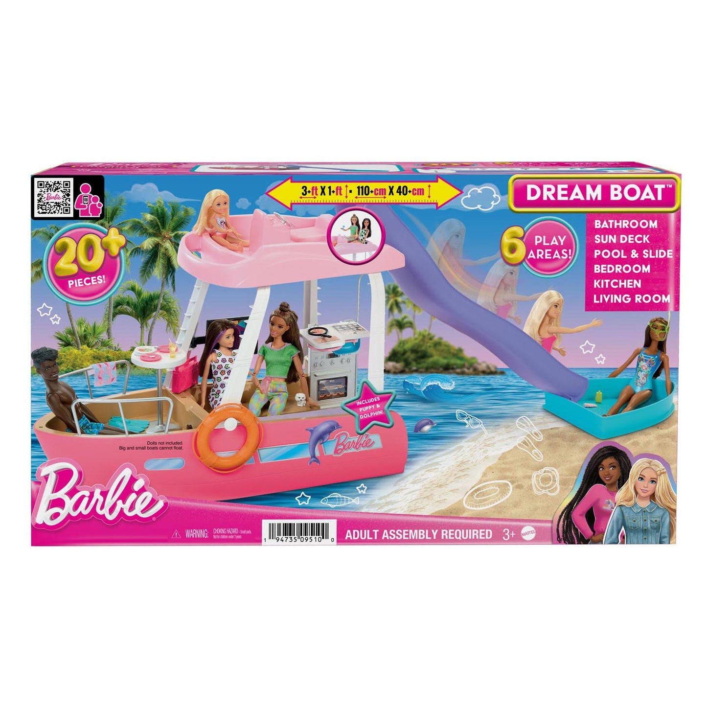 Mattel Dreamboat Play set, 20dlg.