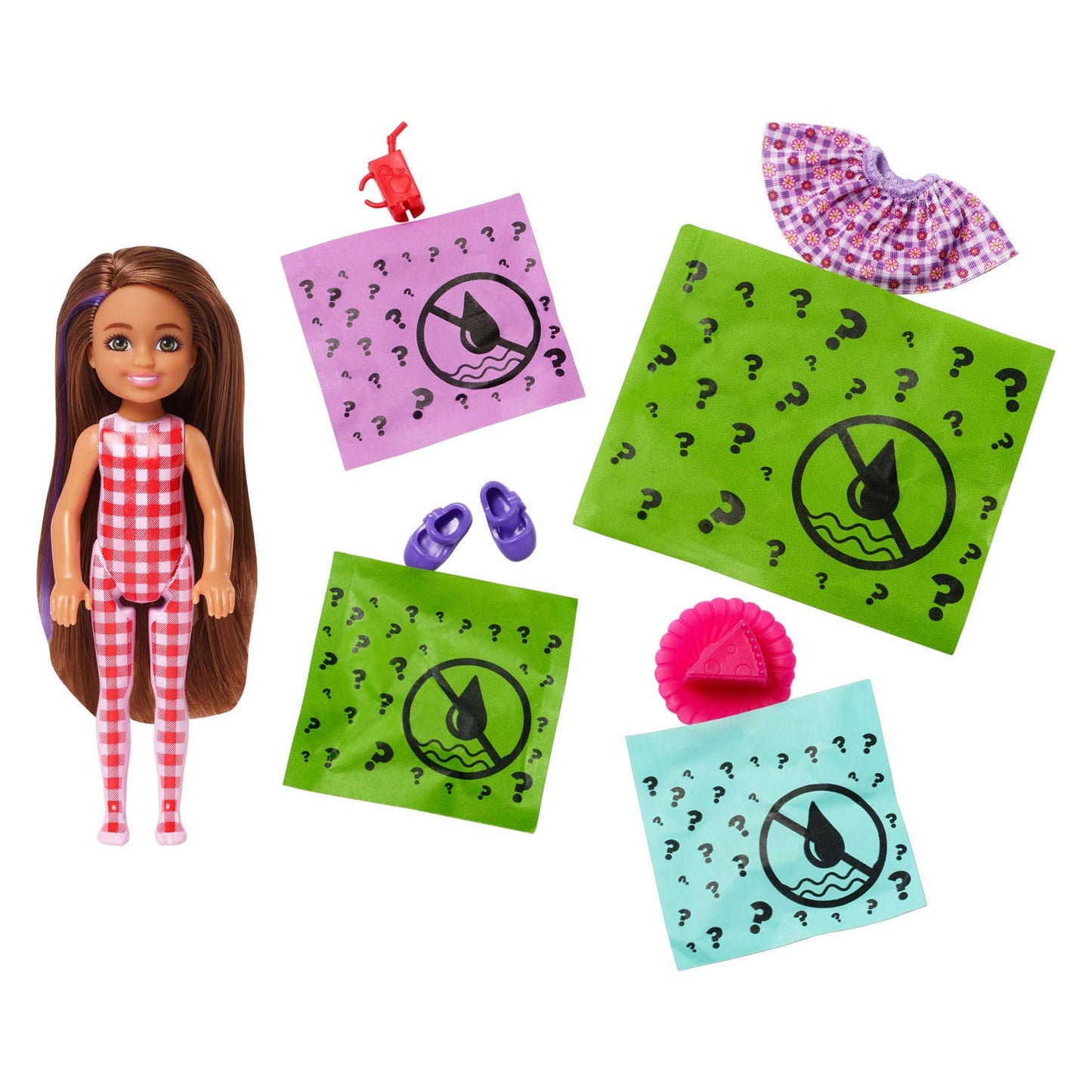 Mattel Color Reveal Serie de picnic Chelsea Pop