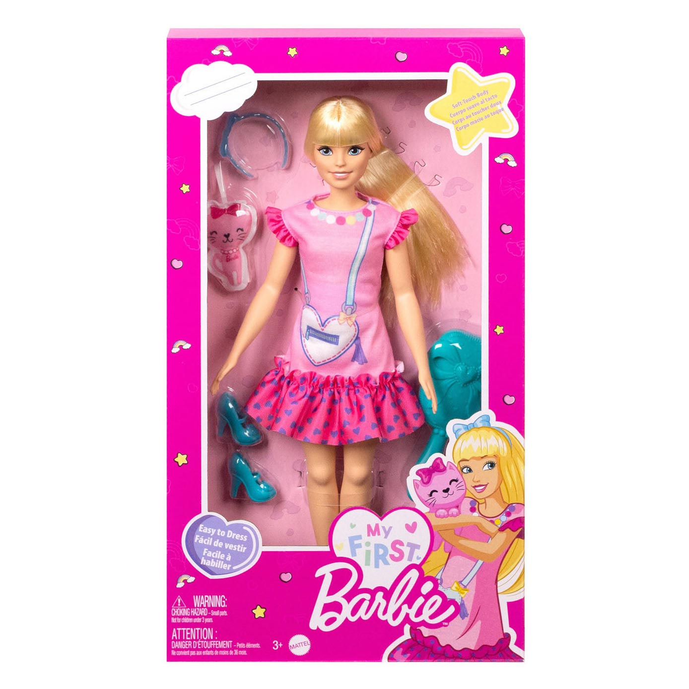 Mattel Mijn Eerste Blond met Kitten