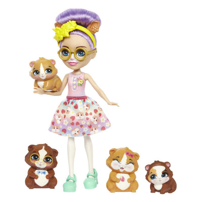 Mattel Enchantimals City Tails Pop Glee Guardian e Guinea Pig Friends