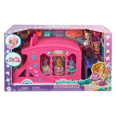 Mattel Enchantimals Glam Party Fashion Truck Juego de juegos