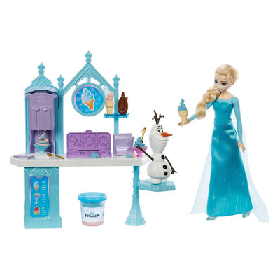 Pop Elsa Olaf de Mattel Frozen y The Treat Car Clay Play