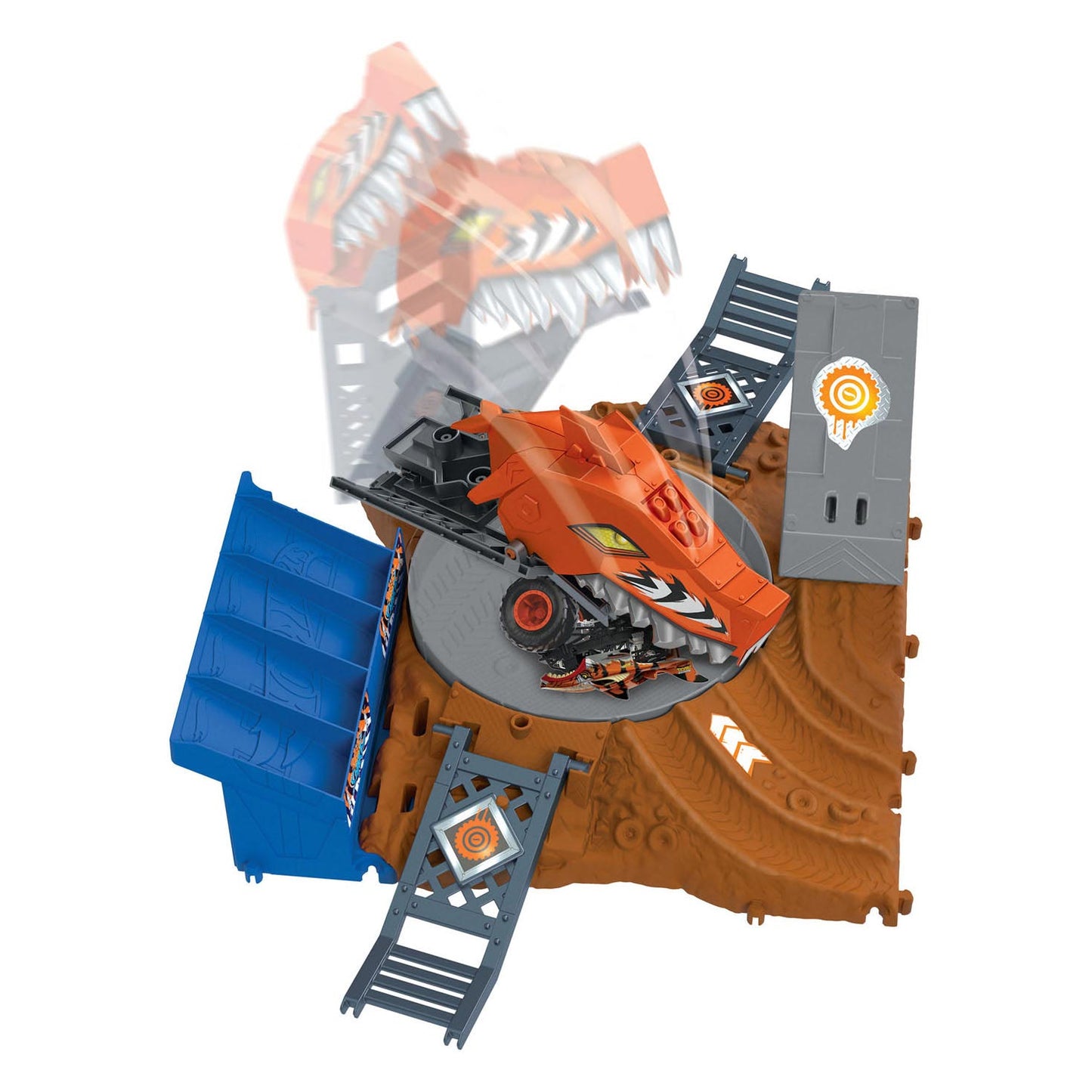 Hot Wheels Monster Trucks Arena Smash Spin Out Play Set