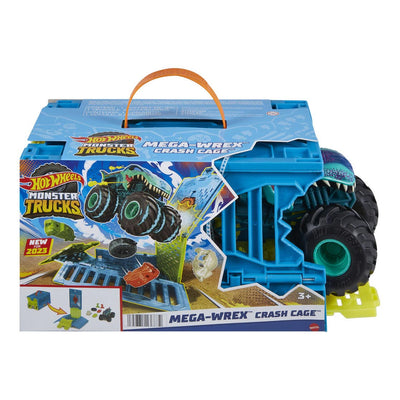 Hot Wheels Monsters Trucks Mega-Wrex Crash Cage 1:24 Juego