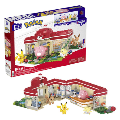 Mattel Mega Construx Bouwset Pokémon Center en el bosque