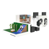 Mattel Minecraft Mob Head Mini Panda Speelhuis Speelset - afbeelding 2