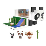 Mattel Minecraft Mob Head Mini Panda Speelhuis Speelset - afbeelding 3