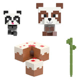 Mattel Minecraft Mob Head Mini Panda Speelhuis Speelset - afbeelding 4