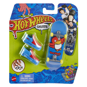 Juego de patineta para dedos Hot Wheels