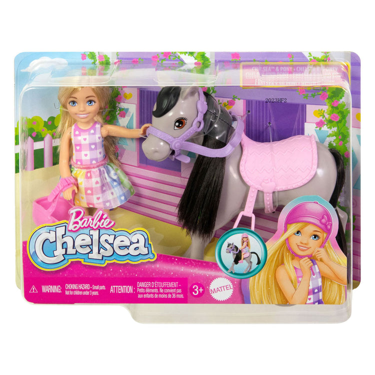 Mattel Chelsea Pop y Pony Play