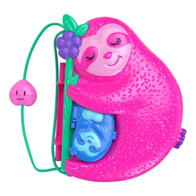 Mattel Polly Pocket Slothing Family 2 in 1 Play set di gioco