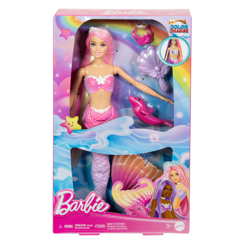 Barbie feature mermaid malibu color change
