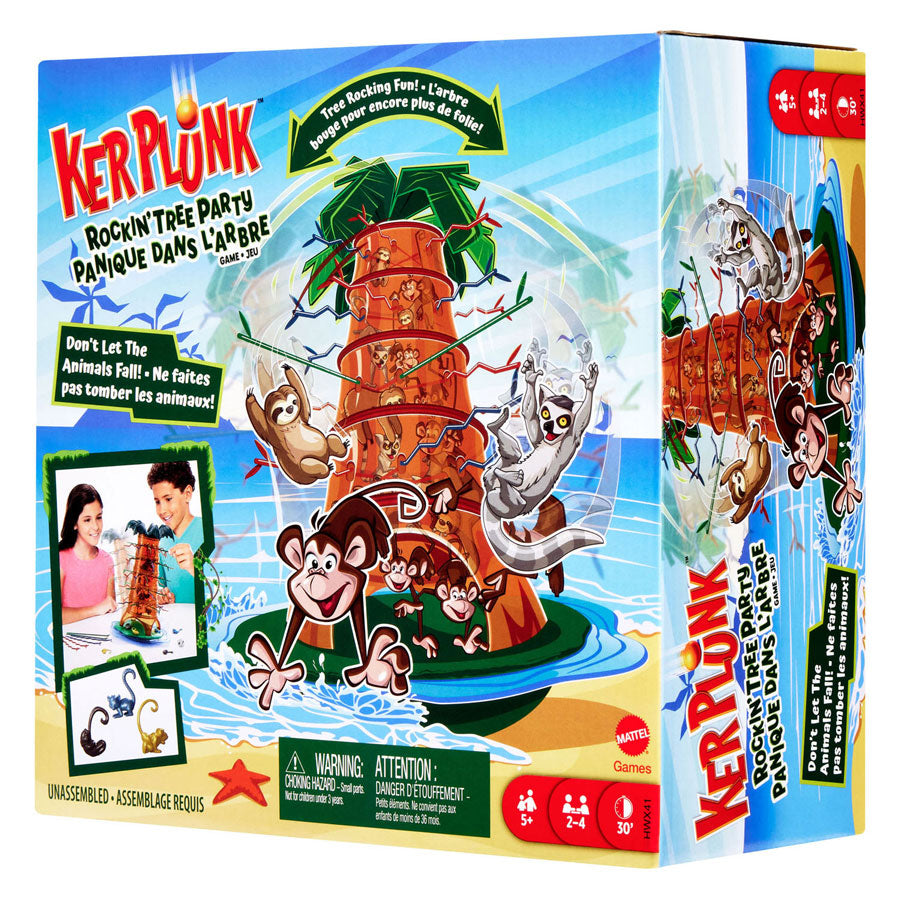 Mattel Falling Monkeys Partido para niños de Tree Tree