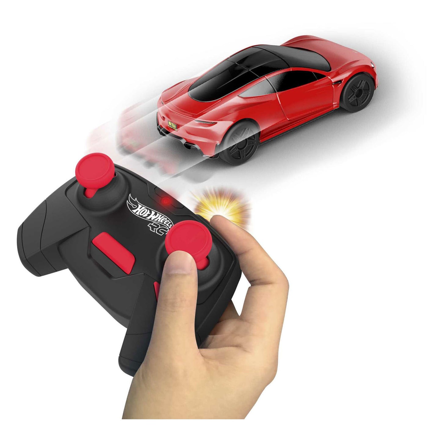 Hot Wheels RC Tesla Roadster Auto diretta