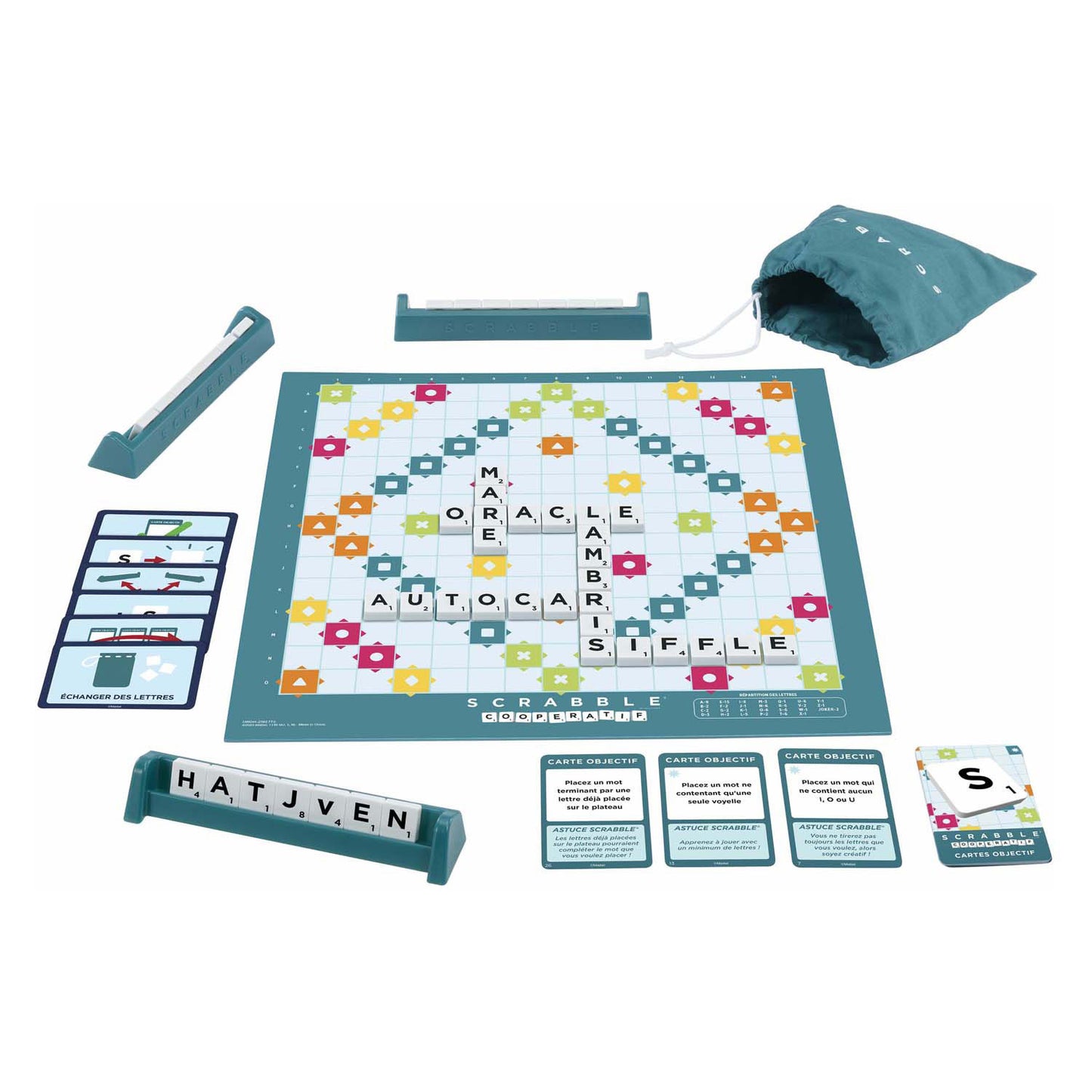 Mattel Scrabble Board Game French