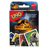 Mattel Uno Jurassic World: Dominion card game - afbeelding 1