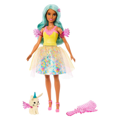 Mattel un tocco di capelli blu bambole