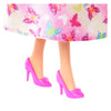 Mattel Royal Pop con capelli rosa e biondo, gonna con VL