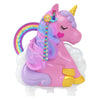 Salón de bolsillo Mattel Polly del set de Regenboog Unicornio