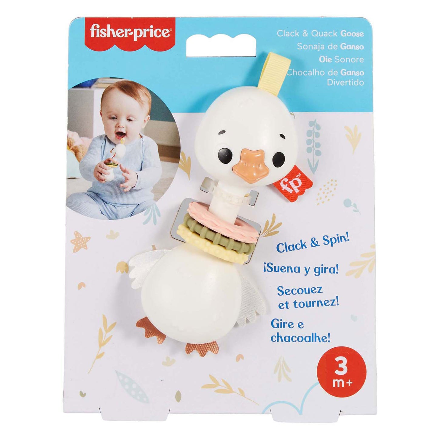 Fisher Price morde l'anatra a sonaglino