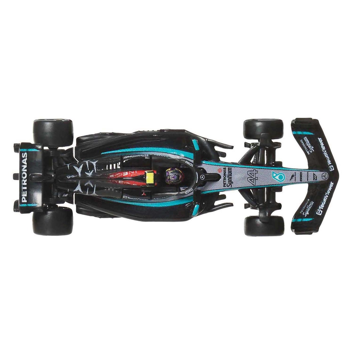 Mattel hot wheels lewis hamilton mercedes-benz formule 1 raceauto 1:64