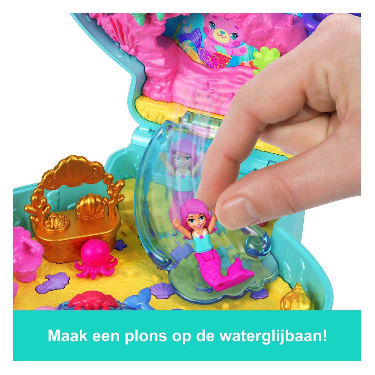 Isola glitterata Mattel Polly Pocket