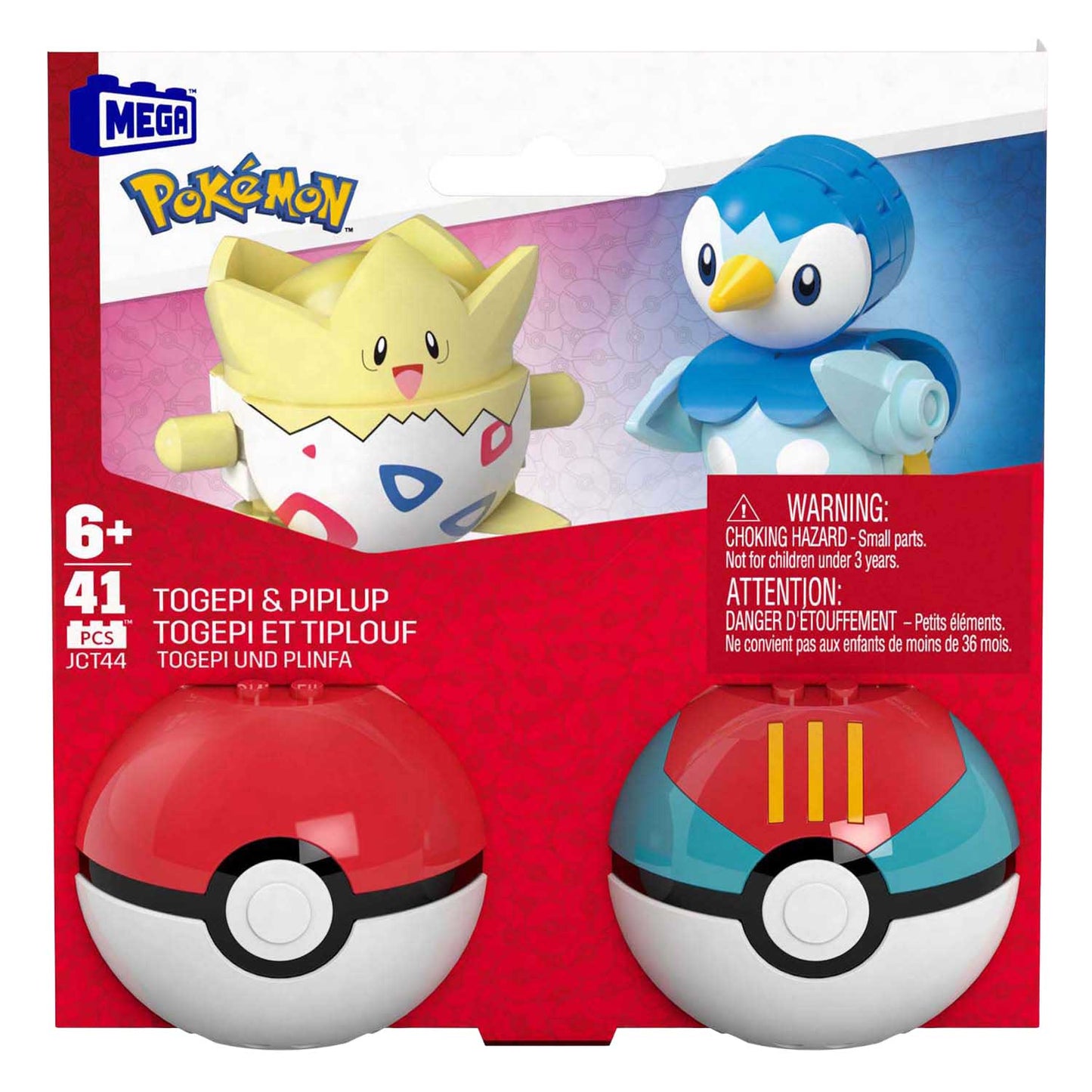 Pokemon Mega 2-Pack Pippup e Togepi