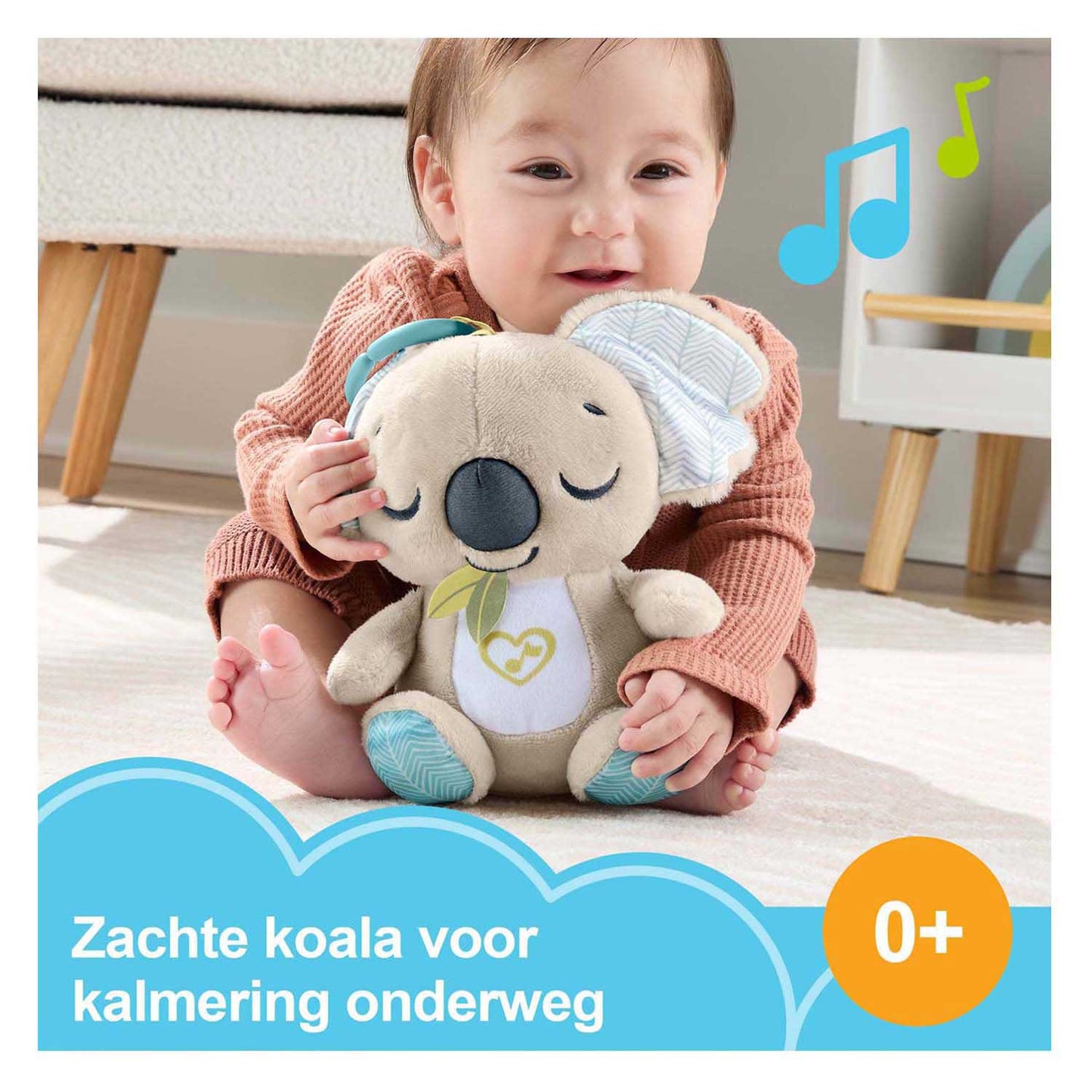 Peluche koala de fisher price con sonido