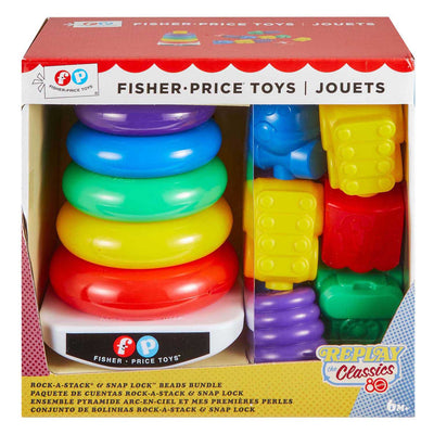 Torre impilabile Fisher Price e perline a scatto