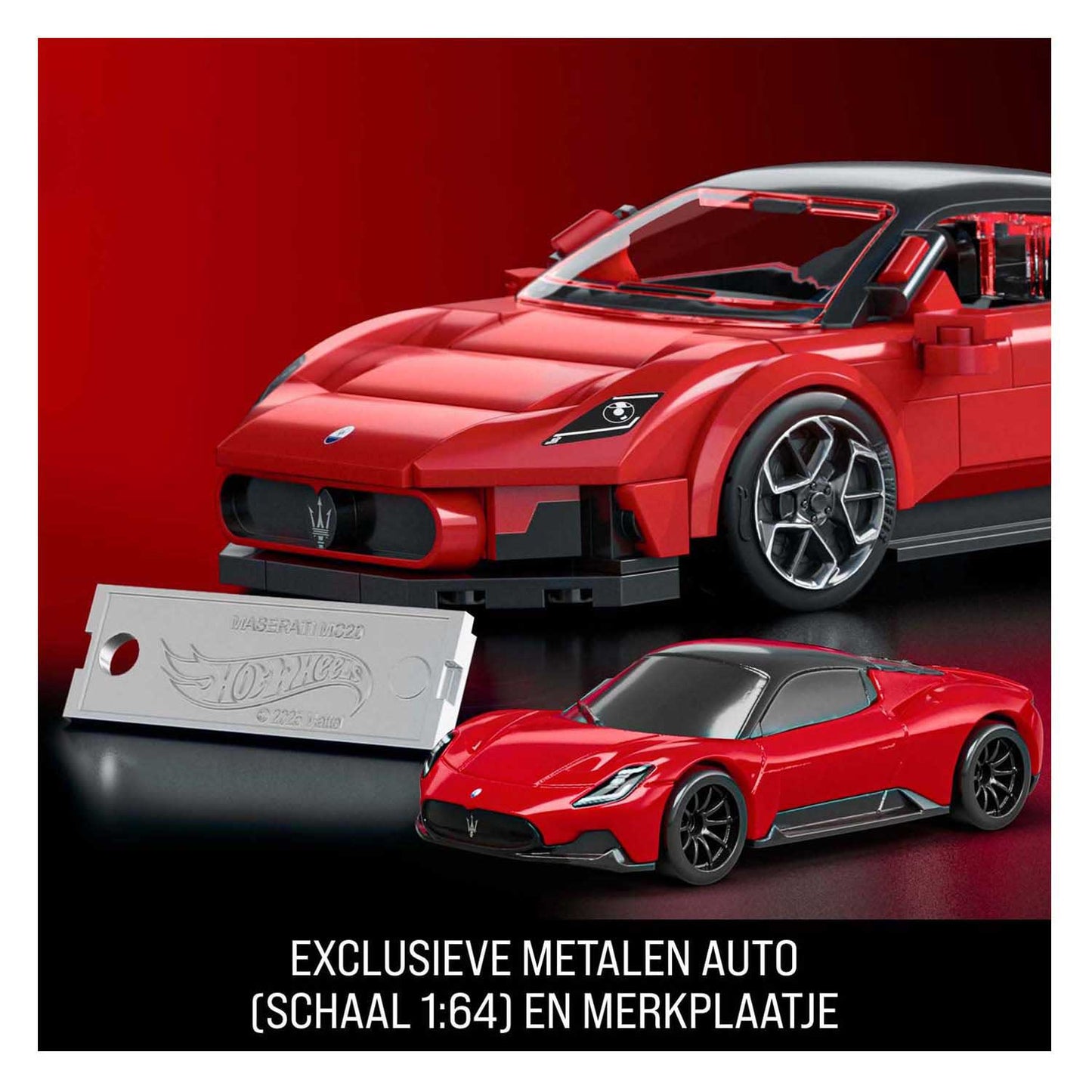 Hot wheels speed series maserati 1:32 bouwset - 250dlg.