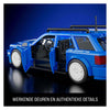 Mattel brick shop hot wheels speed series - audi avant rs2 del '94 - giocattoli da costruzione - 252 parti