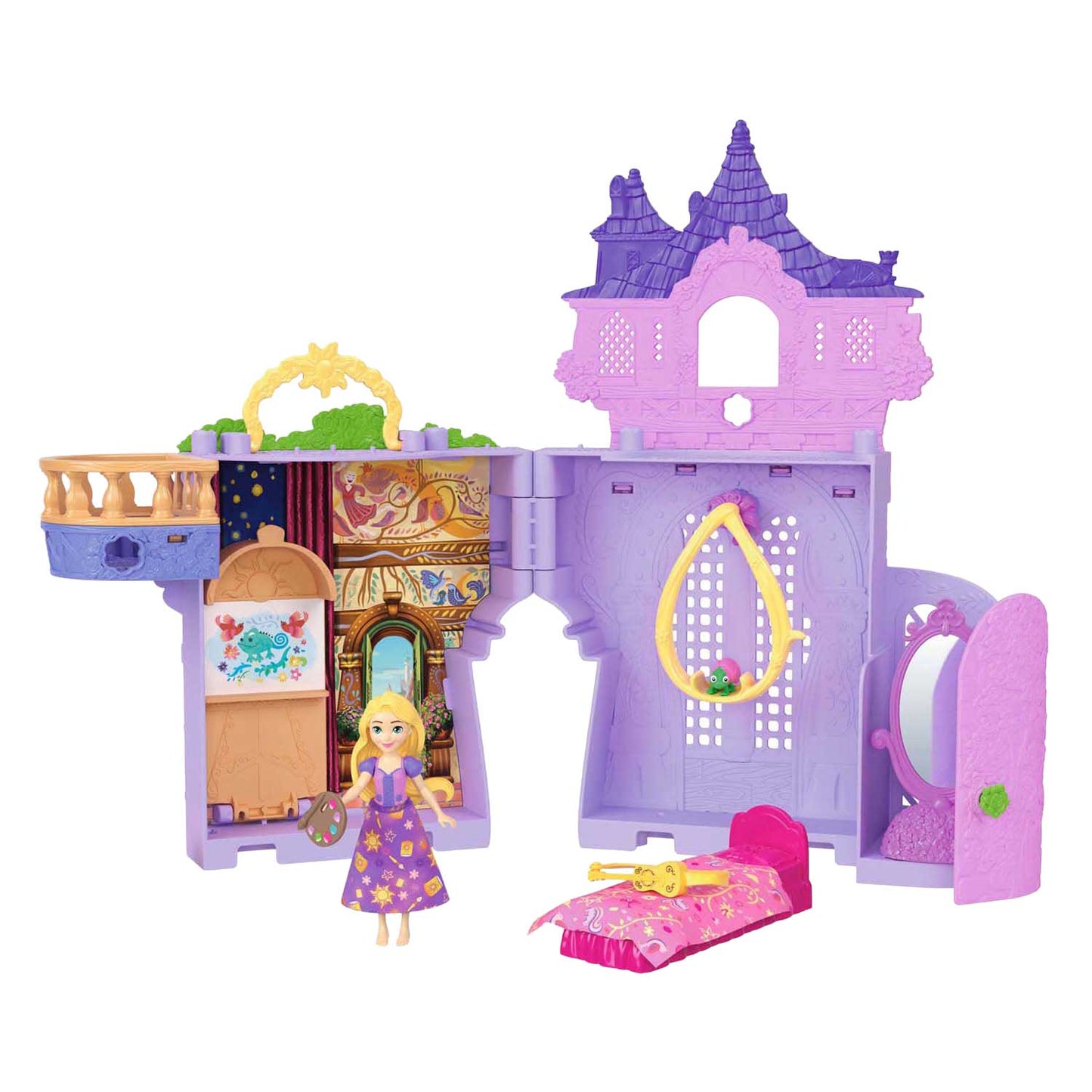 Mattel castillo apilable princesa rapunzel disney