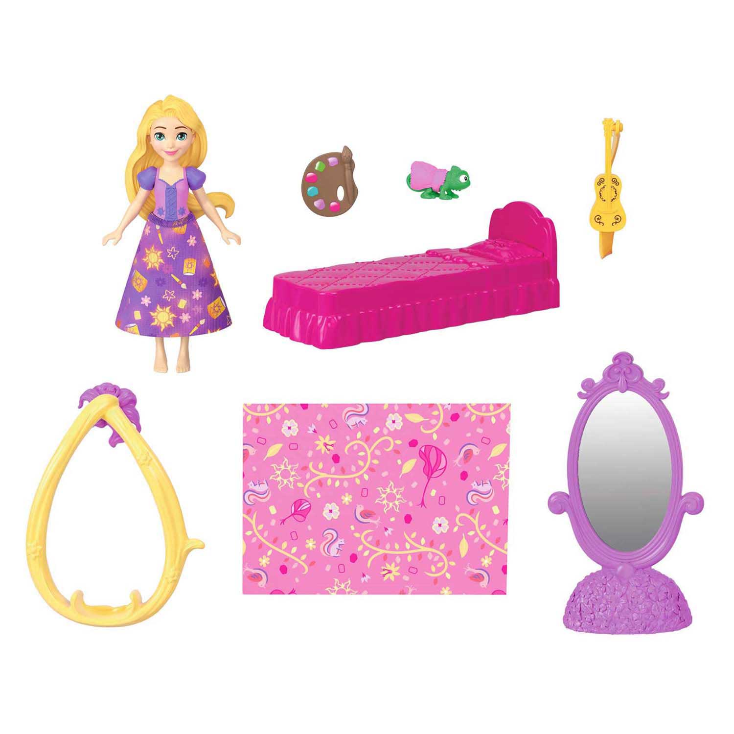 Mattel castillo apilable princesa rapunzel disney