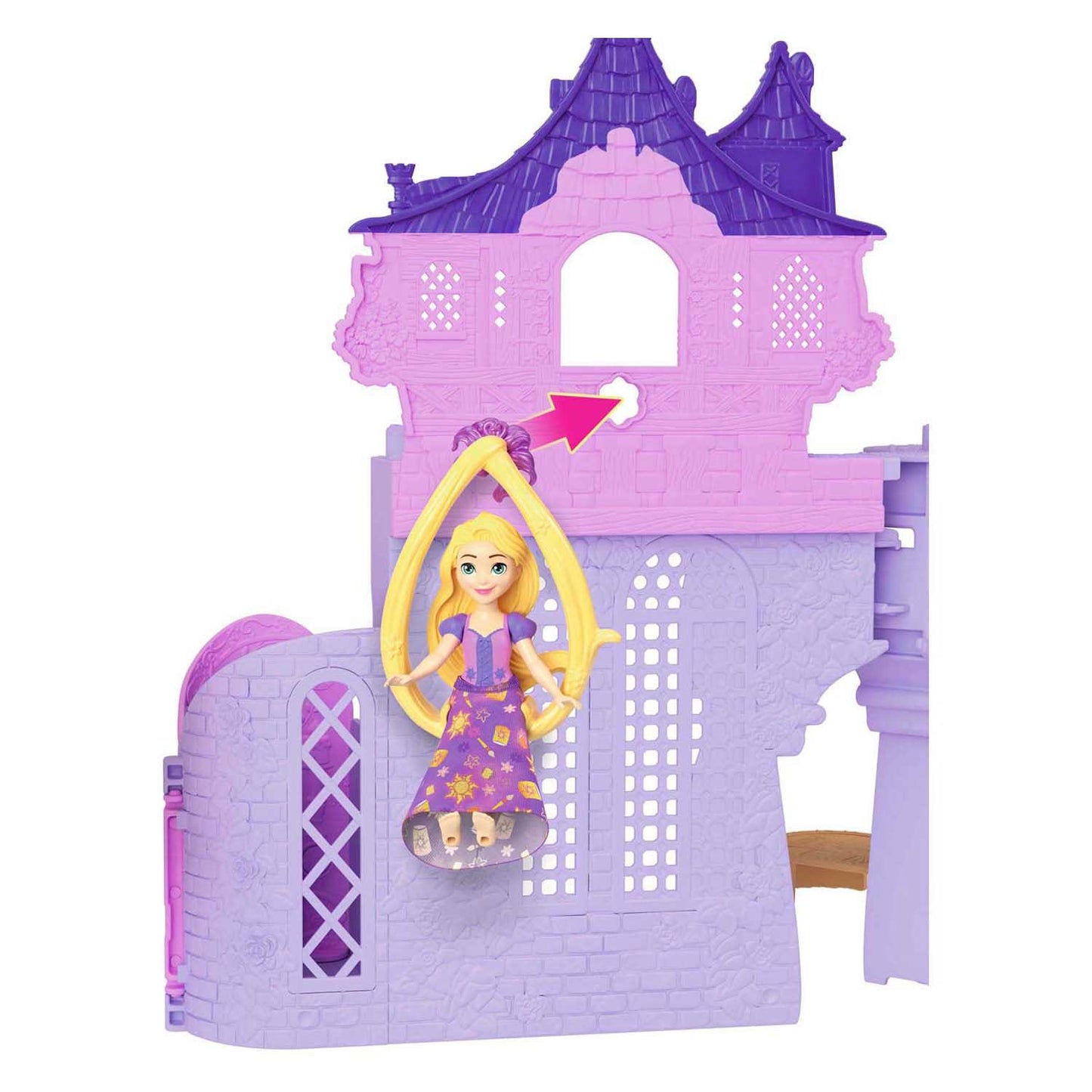 Mattel castillo apilable princesa rapunzel disney