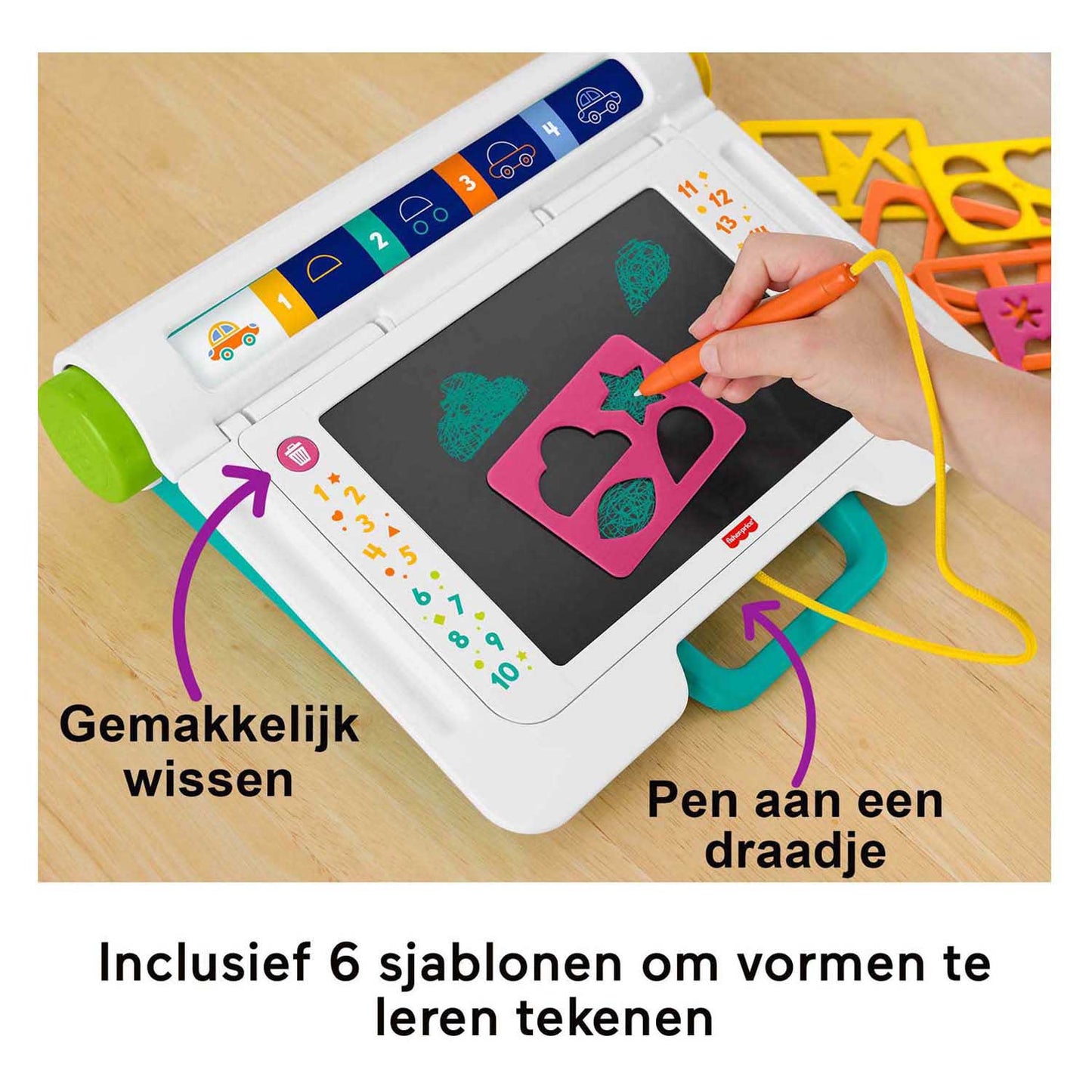 Blocco da disegno e didattico Fisher Price