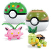 Mega bloks mega construx pokémon bouwset - bulbasaur, turtwig, hoppip en oddish