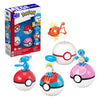 Set da costruzione Pokémon Mega Bloks Mega Costrutto: Magikarp, Shellder e Quaxly