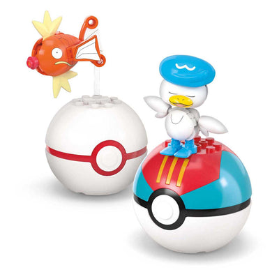 Set da costruzione Pokémon Mega Bloks Mega Costrutto: Magikarp, Shellder e Quaxly