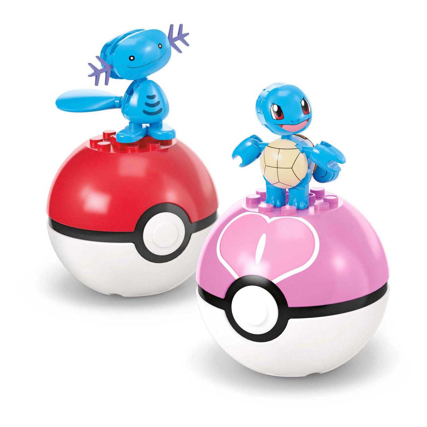 Set da costruzione Pokémon Mega Bloks Mega Costrutto: Magikarp, Shellder e Quaxly