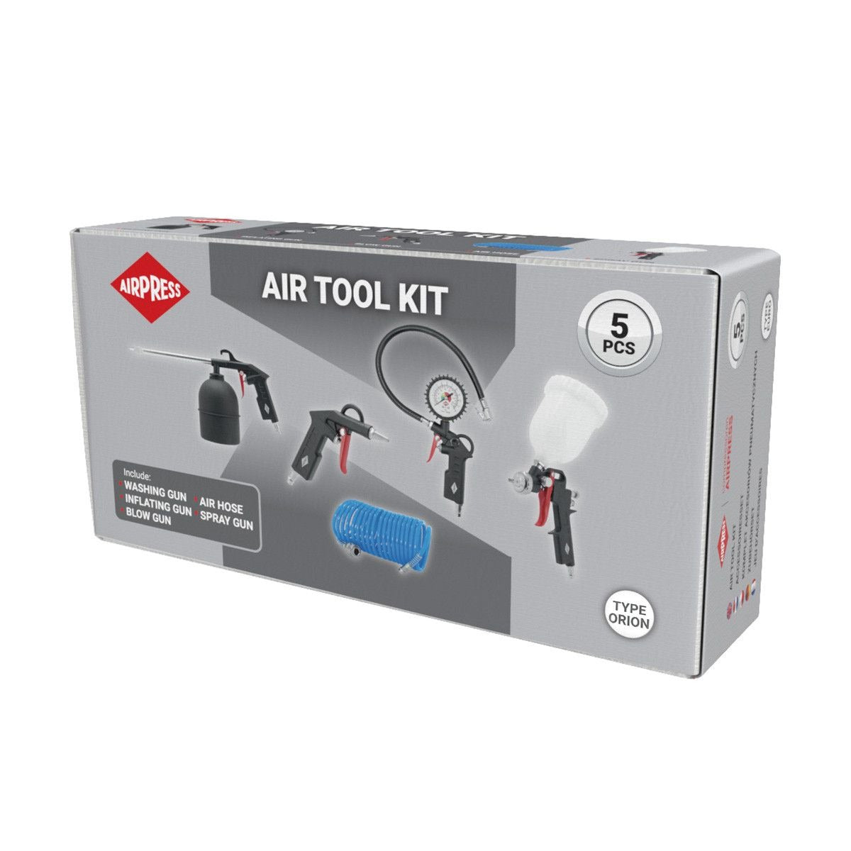Set accessori airpress airpress 5 pezzi orion - 45892