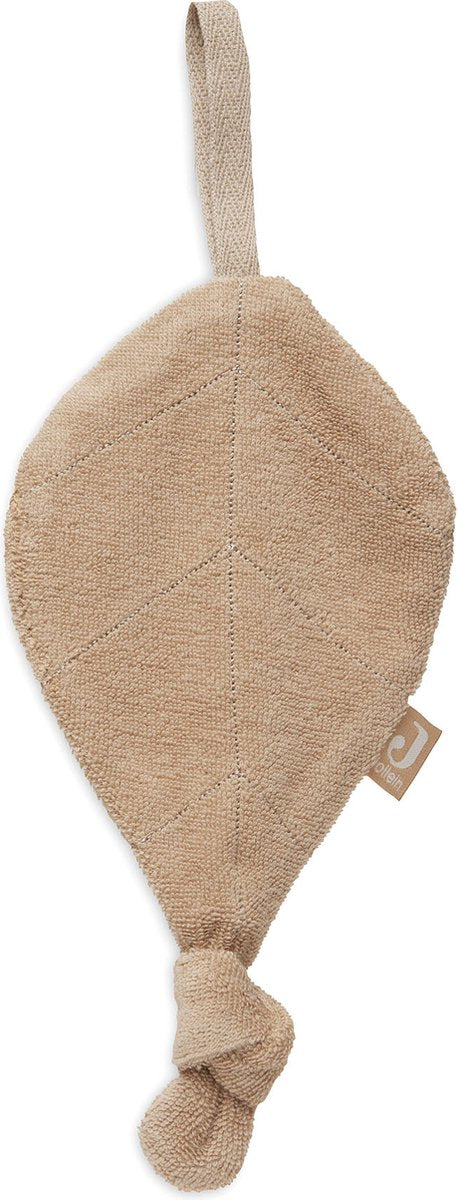 Jollein - speendoekje badstof (biscuit) - speenknuffel, speendoekje baby, speendoek - polyester-katoen