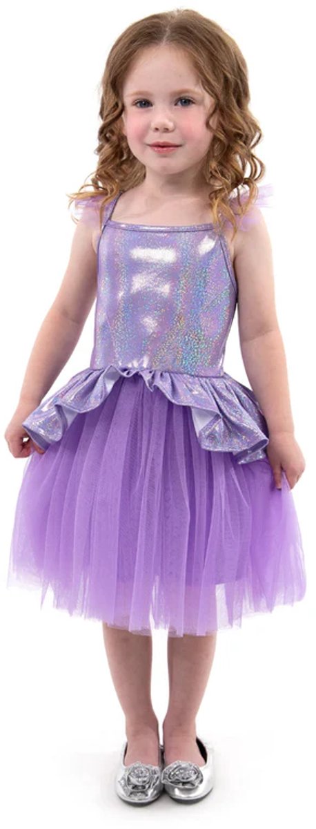 Pequeñas aventuras - vestido tutú lila – talla 98-104