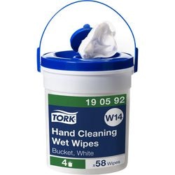 Toallitas limpiadoras húmedas tork 58uds