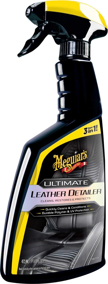 Meguiar's Ultimate Leather Detailer - Tratamiento de cuero para automóvil - Limpieza de cuero para automóvil - 473 ml