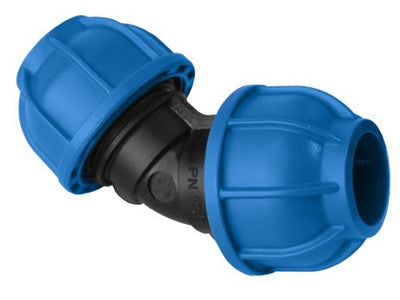 Curva alusica 45°. ø40mm