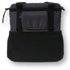 Basil Shopper XL - Bolsa de bicicleta deportiva y moderna para comestibles y playa, antracita negra, 20L